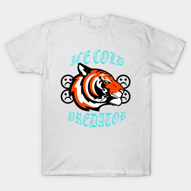 icy tiger predator T-Shirt by Simonpeters98